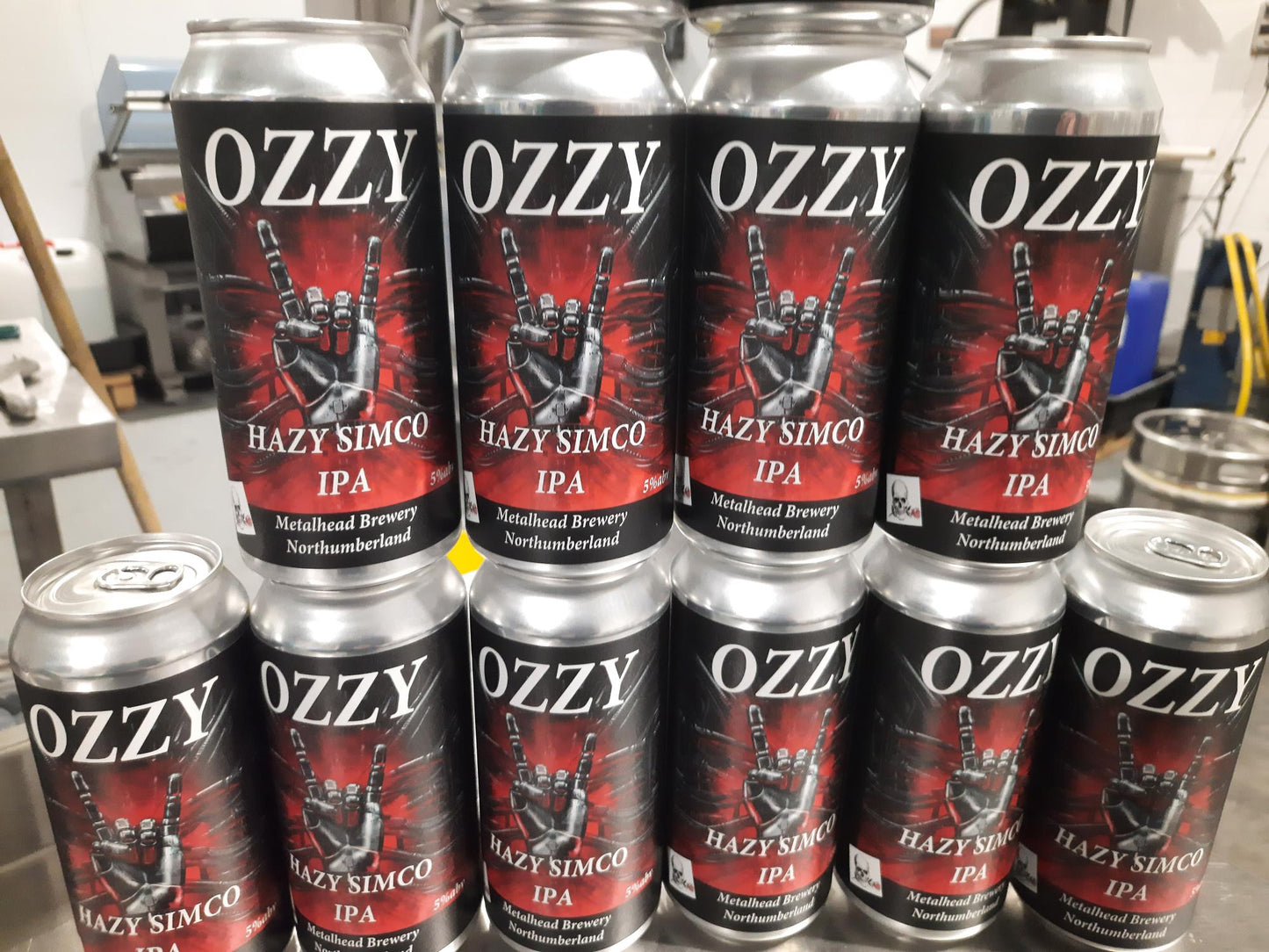 OZZY Hazy IPA 5% 440ml Can 12 Pack